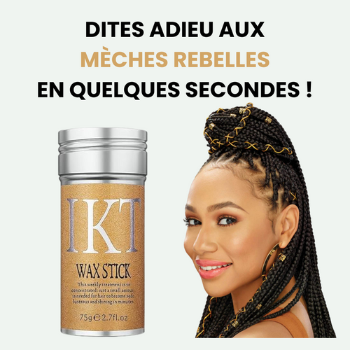 IKT Wax Stick™ : Domptez vos cheveux en 1 geste !